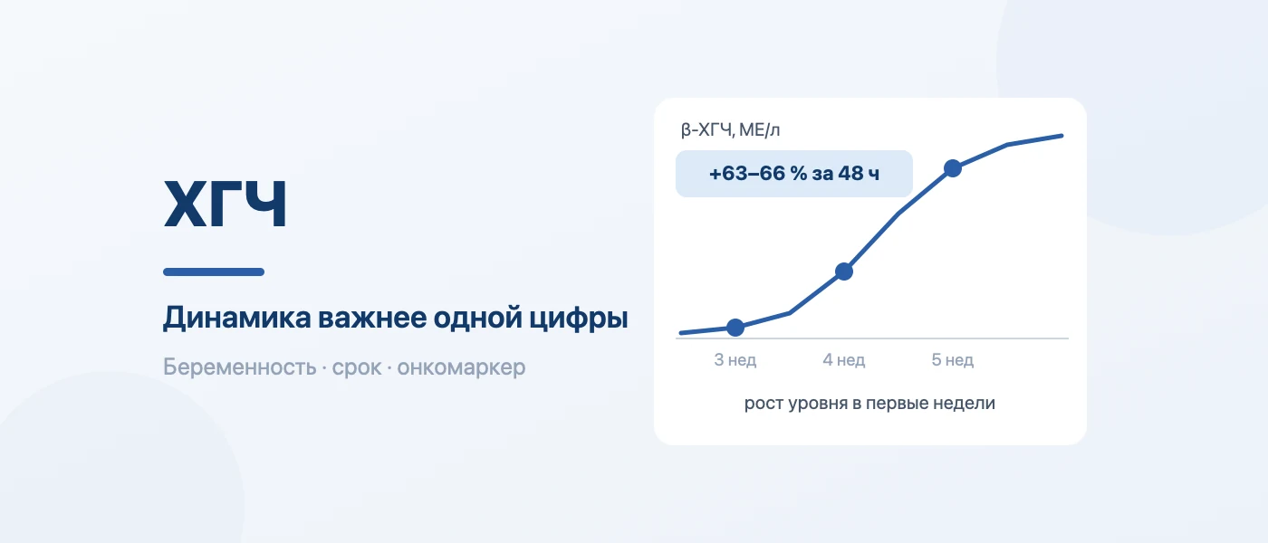 Иллюстрация к статье: ХГЧ при беременности: норма по неделям, таблица и динамика
